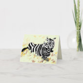 Karte : Freiheit des Zebra (Vorderseite)