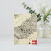 Karte Fresno County, Kalifornien (Stehend Vorderseite)