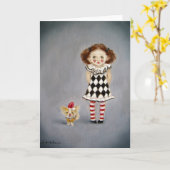 Karte/Freund-Clown-Karte Karte (Gelbe Blume)