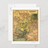 Karte für Afghanistan und die umliegenden Länder (Vorne/Hinten)