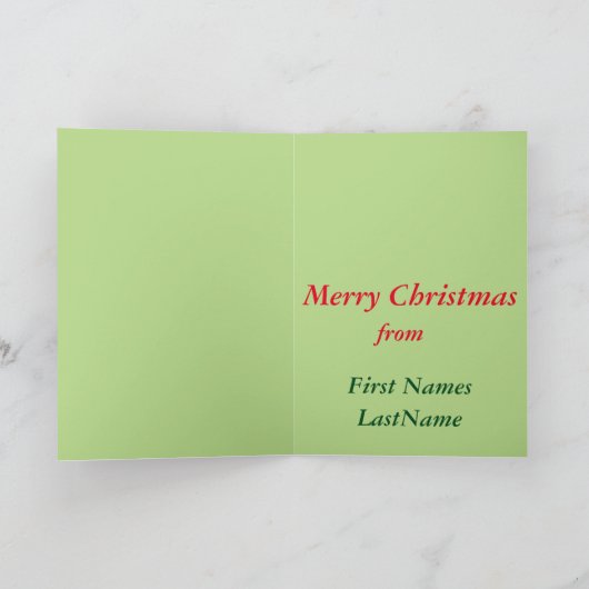 KARTE FÜR ALTE ZEIT (Innenseite)