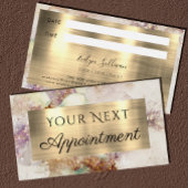 Karte für Aquarellbilder und Goldschmiedehaufen