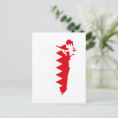Karte für Bahrain (Stehend Vorderseite)