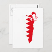 Karte für Bahrain (Vorne/Hinten)