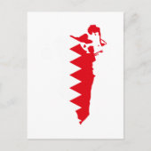 Karte für Bahrain (Vorderseite)