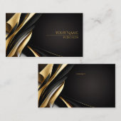 Karte für Business Gold und Black (Vorne/Hinten)