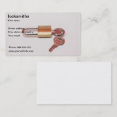 karte für Cerrajeros (Vorne/Hinten)