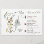 Karte für das Hochzeitstag - FÜR MEGAN (Vorderseite)