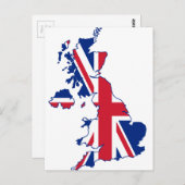 Karte für das Vereinigte Königreich (Vorne/Hinten)