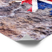 Karte für das Vereinigte Königreich Poster (Ecke)