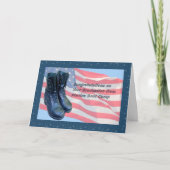 Karte für den Abschluss des Boot Camp (Vorderseite)