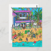 Karte für den Meerespark (Vorne/Hinten)