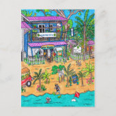 Karte für den Meerespark (Vorderseite)