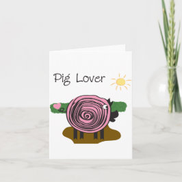 Karte für den Schweineschlachtschein