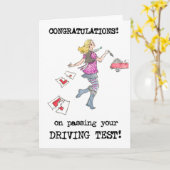 Karte für den Test (Gelbe Blume)