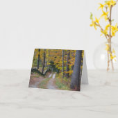 Karte für den Vermont-Länderpfad (Gelbe Blume)