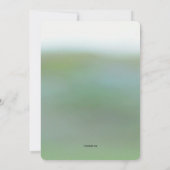 Karte für die Anfrage des Nachwuchses (Rückseite)