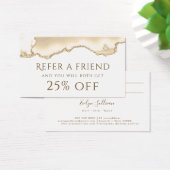 Karte für die Anleitung eines zarten Peach Agate (Schreibtisch)