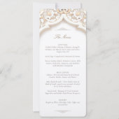 Karte für die islamische Hochzeitsfeier (Vorderseite)