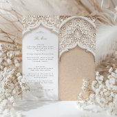 Karte für die islamische Hochzeitsfeier