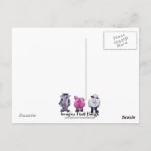 Karte für die landwirtschaftliche Post (Rückseite)