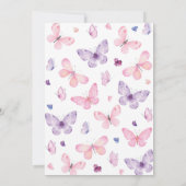 Karte für die Meldung "Flora-Time" im Schmetterlin (Rückseite)