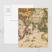 Karte für die östliche Hemisphäre (Vorne/Hinten)