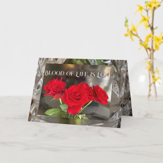 Karte für eine geliebte Person oder Ehe-Verlobung (Gelbe Blume)