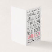 Karte für einen gebrochenen Freund (Vorderseite)