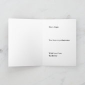 Karte für einen kranken Freund | Gute Besserung (Innenseite)