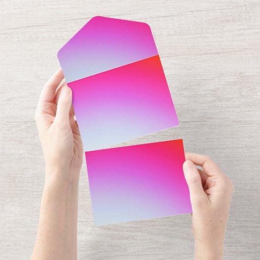 Karte für Einladungen in fester Farbe (Abreißen)