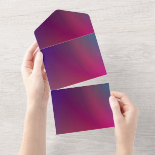 Karte für Einladungen in fester Farbe