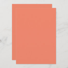 Karte für Einladungen in fester Farbe