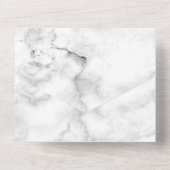 Karte für Einladungen in fester Farbe (Rückseite)