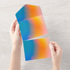 Karte für Einladungen in fester Farbe