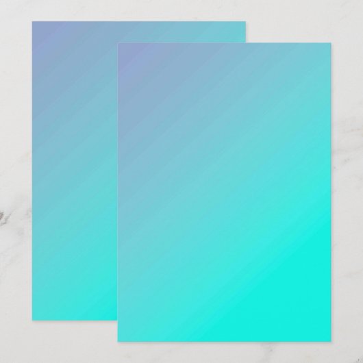 Karte für Einladungen in fester Farbe (Vorne/Hinten)