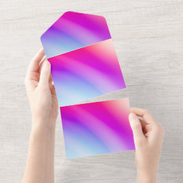 Karte für Einladungen in fester Farbe