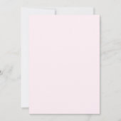 Karte für Einladungen in fester Farbe (Vorderseite)