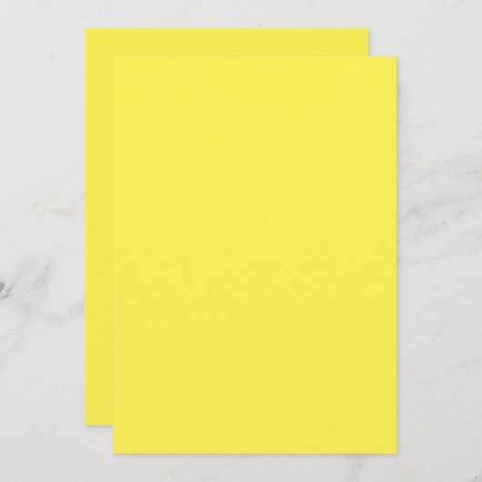 Karte für Einladungen in fester Farbe (Vorne/Hinten)