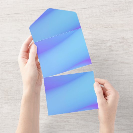 Karte für Einladungen in fester Farbe (Abreißen)