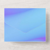 Karte für Einladungen in fester Farbe (Rückseite)