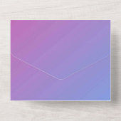 Karte für Einladungen in fester Farbe (Rückseite)