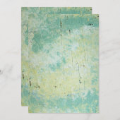 Karte für Einladungen in fester Farbe (Vorne/Hinten)