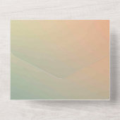 Karte für Einladungen in fester Farbe (Rückseite)