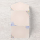 Karte für Einladungen in fester Farbe (Außenbereich)