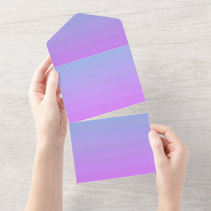 Karte für Einladungen in fester Farbe