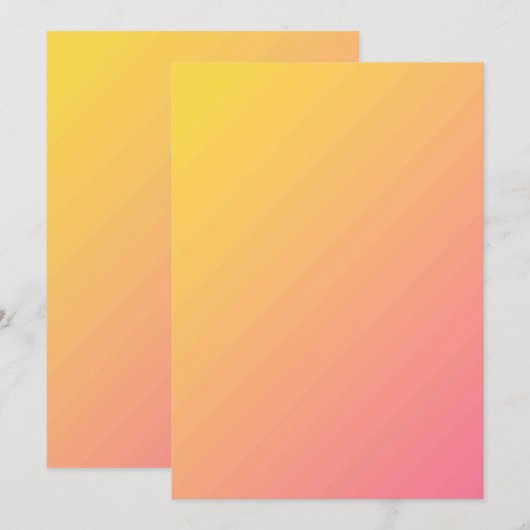 Karte für Einladungen in fester Farbe (Vorne/Hinten)