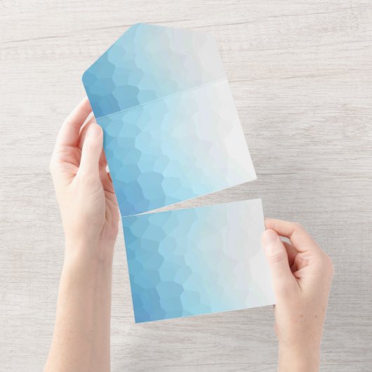 Karte für Einladungen in fester Farbe (Abreißen)