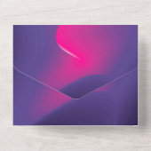 Karte für Einladungen in fester Farbe (Rückseite)