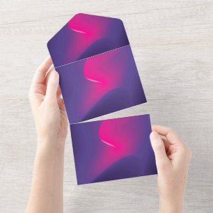 Karte für Einladungen in fester Farbe